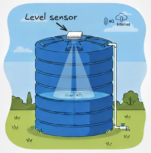 Level Sensor Illustration
