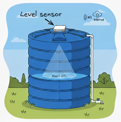 Level Sensor Illustration